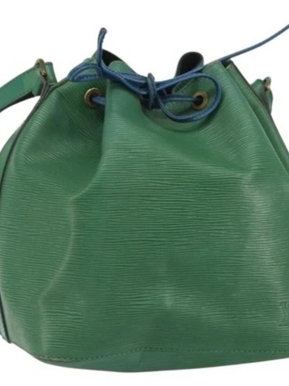 LOUIS VUITTON Epi Petit Noe Shoulder Bag Green